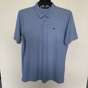 Travis Mathew - Baby Blue Golf Polo - Size Large